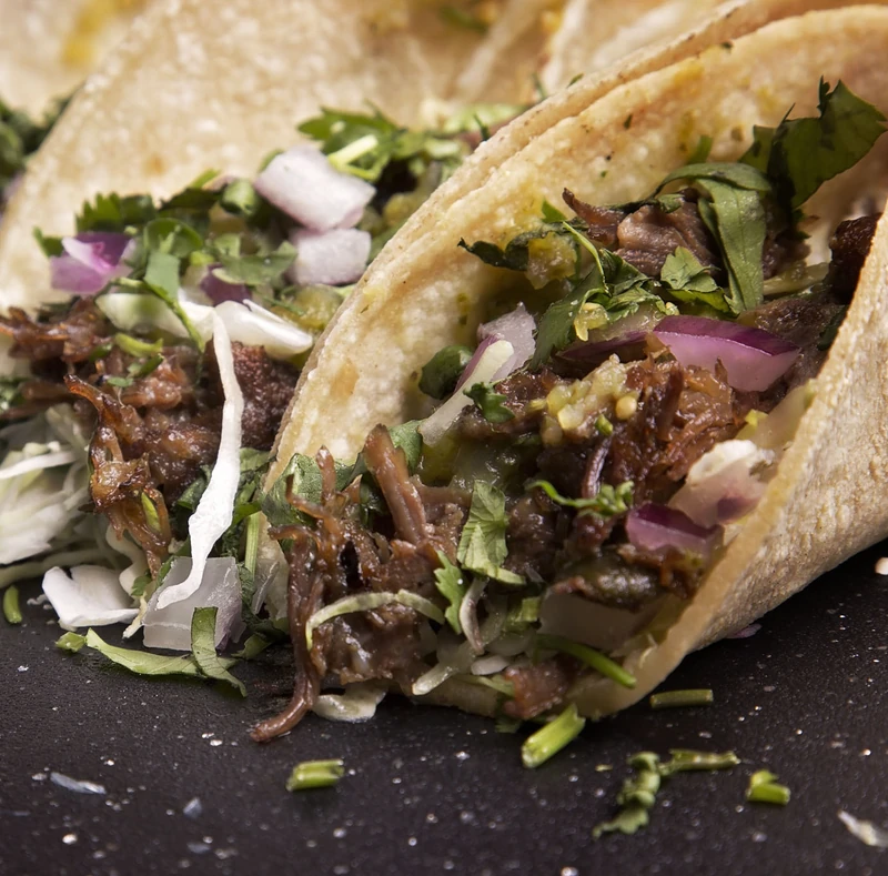 Soft Mexican tacos served at Habaneros Mexican Grill in downtown Leduc, Alberta